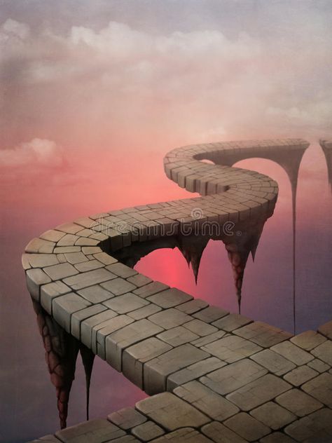 Bridges, road fantasy. Poster-style fantasy, computer graphics , #ad, #fantasy, #road, #Bridges, #Poster, #graphics #ad Fantasy Road, Poster Graphics, Bridge Art, Glass Photography, Bridge Photography, Stone Bridge, Fantasy Setting, Vector Portrait, Fantasy Art Landscapes