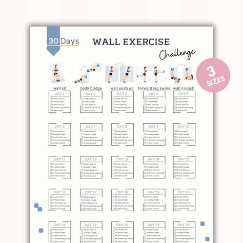 Weight Lose Fast Exercises Challenge, Wall Fitness, Wall Exercise, Daily Exercise Routine, Wall Exercises, Wall Pilates Workout, Exercise Challenge, Arm Challenge, Wall Pilates