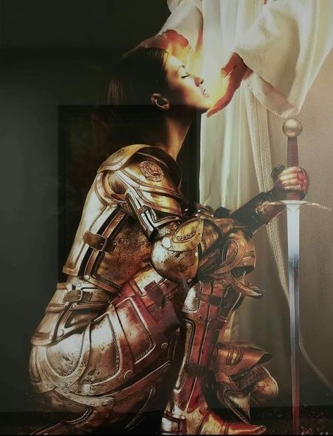 Warrior For God Woman, Christian Warrior Tattoos For Women, Armor Of God Tattoo For Women Faith, Female Warrior Of God, Gods Warrior Woman, Godly Photoshoot, Spiritual Warrior Woman, Spiritual Warfare Pictures, Warrior Woman Photography