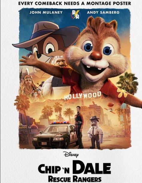 Chip Y Chop, Chip N Dale Rescue Rangers, Kiki Layne, Dennis Haysbert, J K Simmons, Princess Toadstool, New Movie Posters, Vespa Retro, Eric Bana