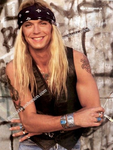 Bret Michaels 💕 Brett Michaels, Bret Michaels Band, Bret Michaels Poison, 80's Hair, Musical Hair, Hair Metal Bands, Bret Michaels, 80s Hair Bands, Hair Metal