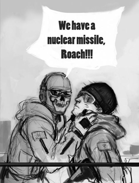 Taskforce 141 Cod, 2009 Ghost Cod Fanart, Ghost X Roach Cod, Ghost X Roach, Roach Cod, Cod Ghost, Cod Mw2, Call Of Duty Warfare, Cod Memes