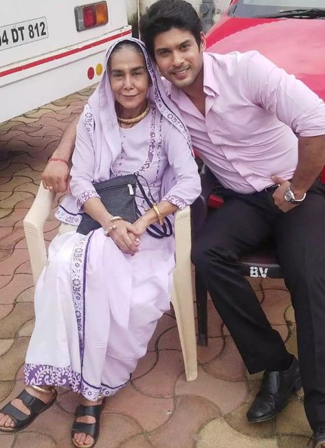 Surekha Sukhri and Siddharth Shukla Siddharth Shukla, Balika Vadhu, Sidharth Shukla, Tv Shows, Tv, Quick Saves