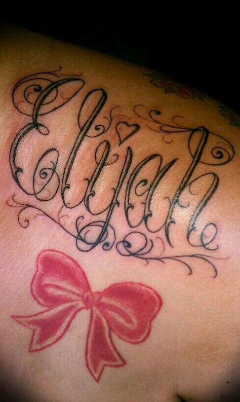 Name tattoos Elijah Elijah Tattoo Name, Elijah Tattoo, Elijah Name, Name Tattoo, Name Tattoos, Love Notes, Boy Names, Infinity Tattoo, Tattoos And Piercings