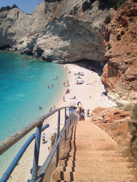 Porto Katsiki Island Hopping Greece, Porto Katsiki, Parga Greece, Travel Activities, Beautiful Places In The World, Vacation Places, Summer Dream, Travel Inspo, Beach Vibe