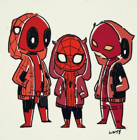 Hawkeye Comic, Deadpool X Spiderman, Spiderman Theme, Deadpool And Spiderman, Team Red, Spiderman Comic, Spiderman Art, Marvel Funny, Marvel Fan