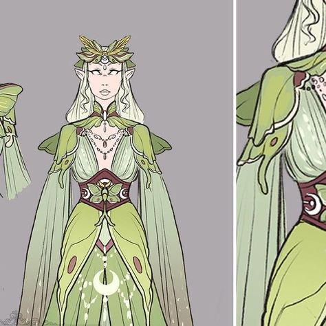 🌸Sunset Dragon🌸 on Instagram: "Some fantasy Luna Moth designs. These were created a while back during some brainstorming with @foxesandravens 🍃🌱💚 #lunamoth #costume #costumedesign #costumeilustration #luna #bug #butterfly #fantasyoutfit" Lunar Moth Cosplay, Luna Moth Wings Costume, Bug Costume Ideas, Luna Moth Costume Diy, Luna Moth Cosplay, Luna Moth Character Design, Moth Fairy Costume, Luna Moth Outfit, Lunar Moth Costume