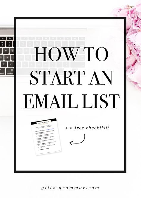 Email Marketing Inspiration, Newsletter Template, Email Marketing Design, Email List Building, Free Checklist, What To Write, Email Marketing Campaign, Email Marketing Strategy, Mail Marketing