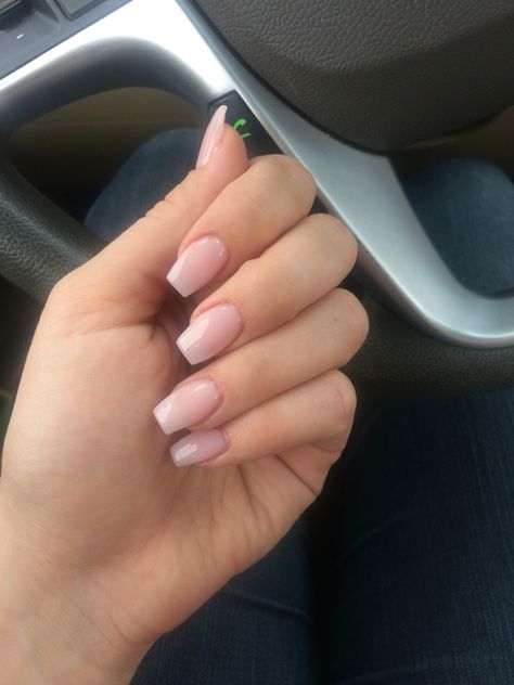 Ballerina Nails Short, Nails Ballerina, Short Coffin Nails, Work Nails, Ballerina Nails, Shellac Nails, Dream Nails, Pretty Acrylic Nails, Short Acrylic Nails