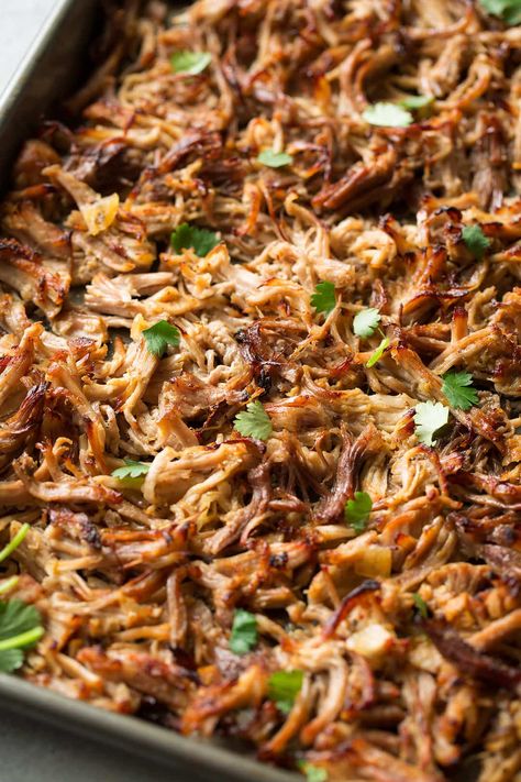 Instant Pot or Slow Cooker Carnitas Carnitas Instant Pot, Crockpot Carnitas, Taco Thursday, Slow Cooker Carnitas, Pork Carnitas Recipe, Pork Carnitas Slow Cooker, Slow Cooker Pork Tenderloin, Carnitas Tacos, Mexican Recipe