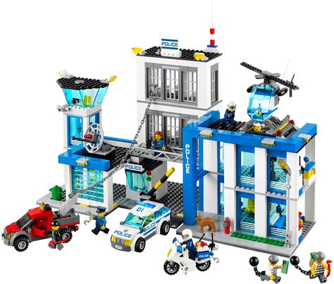 BrickLink - Set 60047-1 : Lego Police Station [Town:City:Police] - BrickLink Reference Catalog Lego City Police Station, Lego Police Station, Lego City Police, Police Police, City Kid, Presents For Kids, Police Station, Lego Building, Block Toys