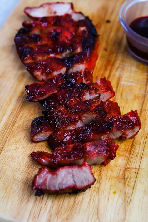 Ribs In Airfryer, Char Siu Pork Recipe, Char Sui Pork, Ribs Instant Pot, Pork Chinese, Chinese Pork Recipes, Bbq Pork Recipes, Char Siu Pork, Chinese Bbq Pork