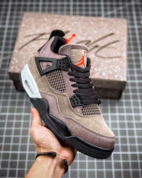 Small business 
Stylish sneakers 
Trendy sneakers Jordan 4 Retro Taupe Haze, Taupe Haze, Heels Aesthetic, Jordan Retro 4, Jordan 4s, Jumpman Logo, Nike Air Shoes, Fresh Shoes, Jordan 4 Retro