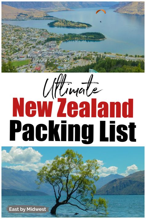 Packing For New Zealand, International Packing List, Queenstown Nz, Moving To New Zealand, Visit New Zealand, Queenstown New Zealand, New Zealand North, Packing Guide, Travel Capsule