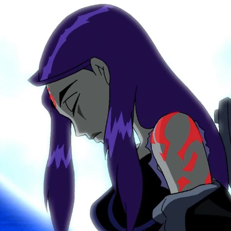 Raven Teen Titans Go Icons, Titan Raven, Teen Titans Go Raven, Old Teen Titans, Teen Titans Raven, Titans Raven, Raven Teen Titans Go, Raven Fanart, Teen Titans Starfire