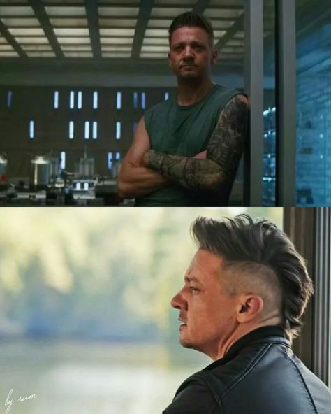 Hawkeye Endgame Haircut, Hawkeye Mohawk Haircut, Hawkeye Haircut, Hawkeye Endgame, Sebastian Hair, Superhero Squad, Mohawk Haircut, Hawk Eye, Mohawk Hairstyles Men