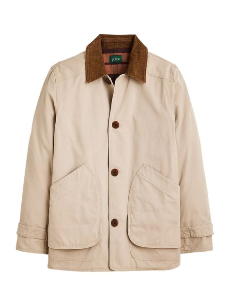 Barn Jackets Are Fall’s Biggest Outerwear Trend—Shop the 17 Best | Glamour Barn Coat, Barn Jacket, Waxed Cotton Jacket, Chore Coat, Work Jacket, Chore Jacket, Mens Chinos, Work Jackets, Suit Shop