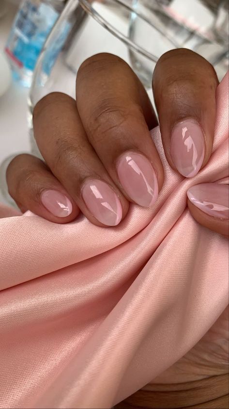 Short Classy Nails, Old Money Nails, Classy Almond Nails, Money Nails, Natural Nails Manicure, Milky Nails, Nagel Tips, Minimal Nails, Casual Nails