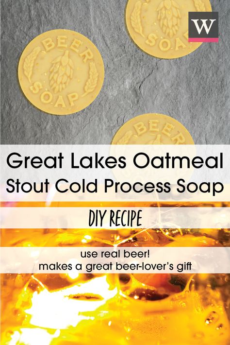 Beer Soap Recipe, Cold Process Beer Soap Recipes, Large Batch Cold Process Soap Recipe, Soap Scents, Apothecary Jars Decor, Hop Flower, Jars Decor, Ohio City, Cold Pressed Soap