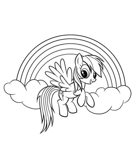 Mlp Coloring Pages Rainbow Dash Rainbow Fish Coloring Page, My Little Pony Printable, Blitz Tattoo, Free Printable Coloring Sheets, Fish Coloring Page, My Little Pony Twilight, Horse Coloring Pages, Alphabet A, Equestria Girl