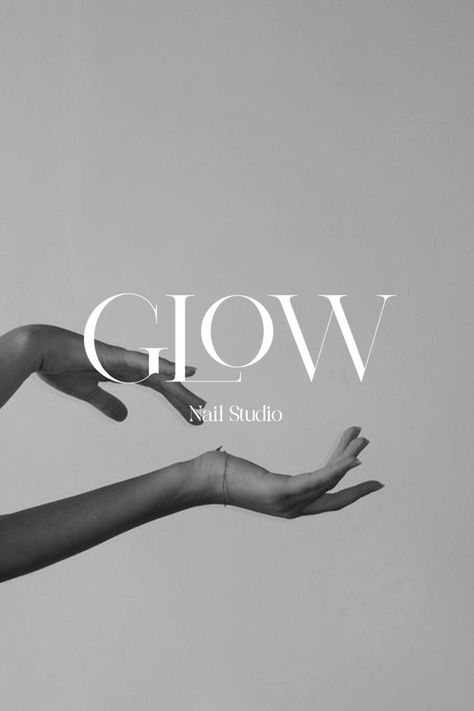 Glow Nail Studio - Brand Identity 💅 logoos #logonew #logoanimation👁️