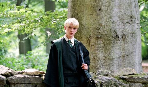 Slytherin Wallpaper, Harry Potter Luna Lovegood, Draco Malfoy Aesthetic, Tom Felton Draco Malfoy, Bad Reputation, Harry Potter Draco Malfoy, Potter Facts, Evil People, Harry Potter Films