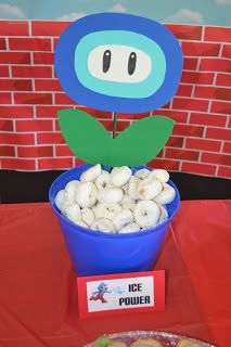 Video Game Dessert Ideas, Cheap Mario Party Ideas, Super Mario Pool Party Ideas, Mario Diy Party Decorations, Super Mario Halloween Party, Mario Second Birthday, Super Smash Bros Party Decorations, Mario Brothers Birthday Party Ideas Decoration, Super Mario Party Activities