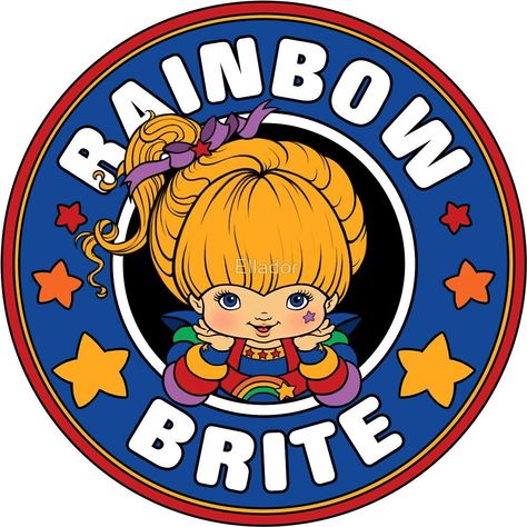 Rainbow Brite Stickers, Rainbow Brite, Rainbow