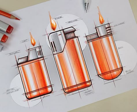 Design Sketches & Illustrations 2019 (Part 2) on Behance Industrial Design Drawing, Industrial Sketching, Industrial Sketch, Product Design Sketching, Product Sketching, Product Design Sketch, Marker Rendering, Basic Sketching, Industrial Design Portfolio