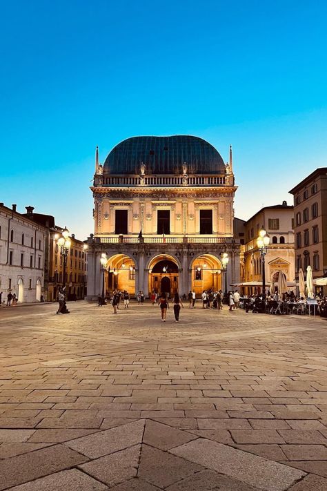 Brescia Italy Brescia Italy, Roman Ruins, Things To Do In Italy, Explore Italy, White Building, Italy Trip, Italy Travel Guide, Italian Artist, Clock Tower