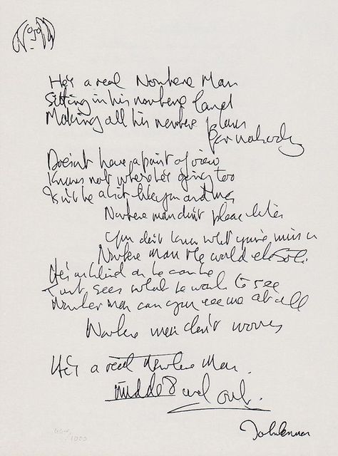 Nowhere man... Beatles Painting, Nowhere Man, Lennon And Mccartney, Bug Boy, Song Words, The Fab Four, Yellow Submarine, Music History, Spoken Word