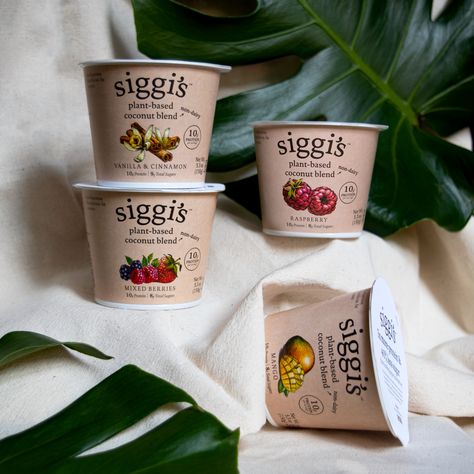 introducing siggi's first ever plant-based recipe. like our dairy products, our plant-based blends are rich, creamy, and contain more protein than sugar per cup.