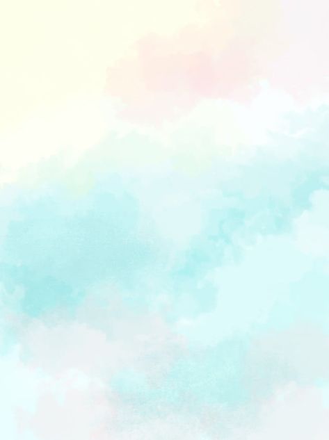 Sky Colour Background, Watercolor Sky Background, Wild Wallpaper, Backgrounds Instagram, Memo Notes, Abstract Watercolor Background, Clouds Wallpaper, Blue Sky Clouds, Watercolor Sky