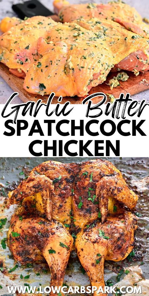 This spatchcock chicken recipe is a family favorite for a reason—it’s simple, quick, and absolutely delicious. With minimal ingredients and only 40 minutes in the oven, you get a whole chicken that's juicy inside with a crispy, golden skin.