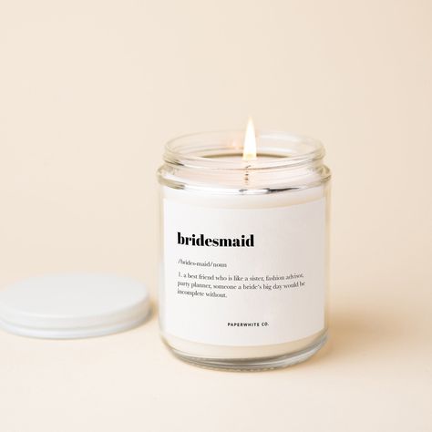 Bridesmaid Candles, Bridesman Gifts, Bridesman Proposal, Bridesmaid Proposal Candle, Champagne Candles, Proposal Candles, Junior Bridesmaid Gifts, Bridesmaid Candle, Gifts Bridesmaid