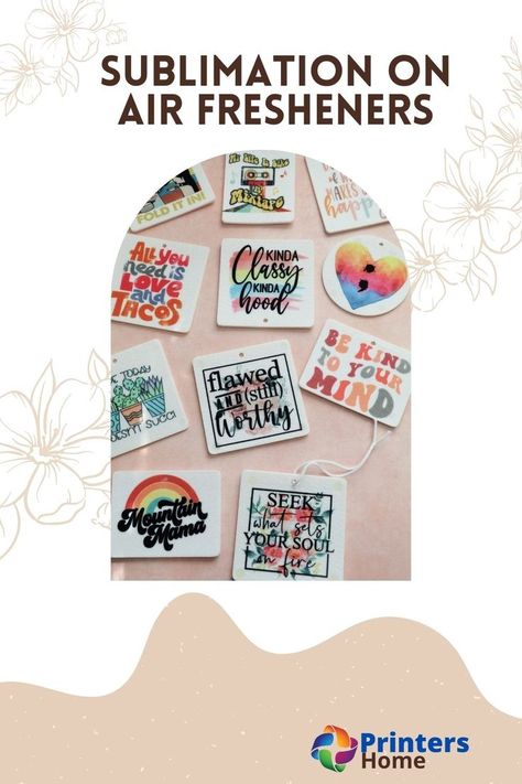 sublimation on air fresheners is a unique idea. You can print your favorite designs on air freshener for your office or home. we will provide you complete guidelines to sublimation on air freshener blanks. Sublimation Air Fresheners, Sublimation Business, Work Environment, Air Fresheners, Have Some Fun, Air Freshener, Some Fun, Mist, Sublimation Printing