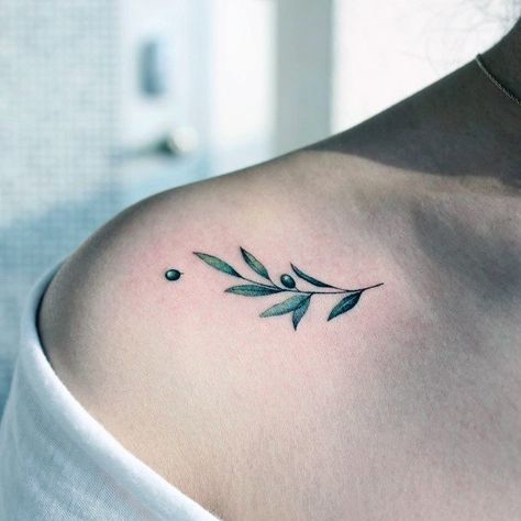 Top 100 Best Olive Branch Tattoos For Women - Symbolic Design Ideas Olive Tree Tattoo For Women, Branch Tattoos For Women, Small Olive Branch Tattoo, Olive Tree Tattoo, Olive Tree Tattoos, Olive Tattoo, Olive Branch Tattoo, Branch Tattoo, Petite Tattoos