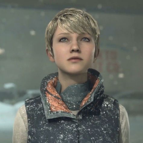 Dbh Kara, Detroit: Become Human, Human Icon, Detroit Being Human, I Like Dogs, Detroit Become Human, Best Mother, I Icon, Pixie Cut