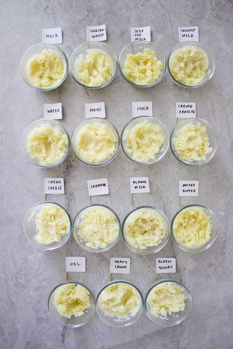 Canning Mashed Potatoes, Instant Mashed Potato Recipes, Foods With Mashed Potatoes, Mashed Potatoes No Milk, Instant Mashed Potatoes Recipes, Vegan Mashed Potatoes Recipe, Mashed Potatoes Without Milk, Substitute For Milk, Potato Substitute