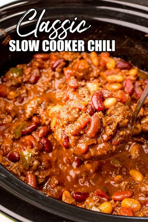 Chilli Recipe Slow Cooker, Chilli Recipe Crockpot, Chili White Chicken, Slow Cooker Chilli, Easy Chili Recipe Crockpot, Chili White, Spicy Chili Recipe, Recipes Chili, Homemade Chili Recipe