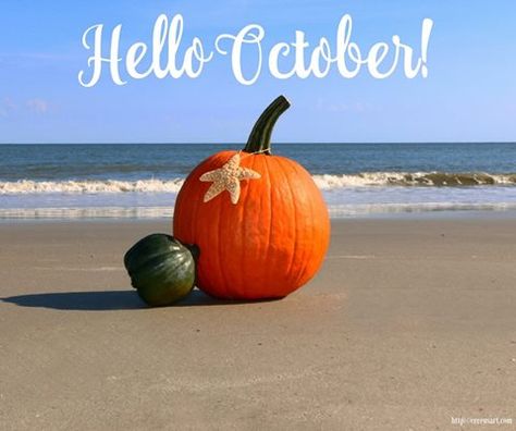 October Snoopy, Hello October Images, October Images, October Pictures, Welcome October, Florida Pictures, Photos For Facebook, Fall Beach, October Baby