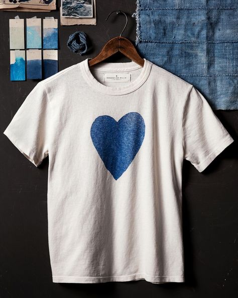 imogene + willie | it's simple really... love is everything. 💙⁠ ⁠ introducing a new take on one of our all-time favorite graphics.⁠ ⁠ ( + link in bio )⁠ | Instagram Tshirt Prints, Imogene Willie, Fun Shirts, Love Is Everything, Heart Tee, Graphic Tee Shirts, Denim Shop, Denim Top, Linocut