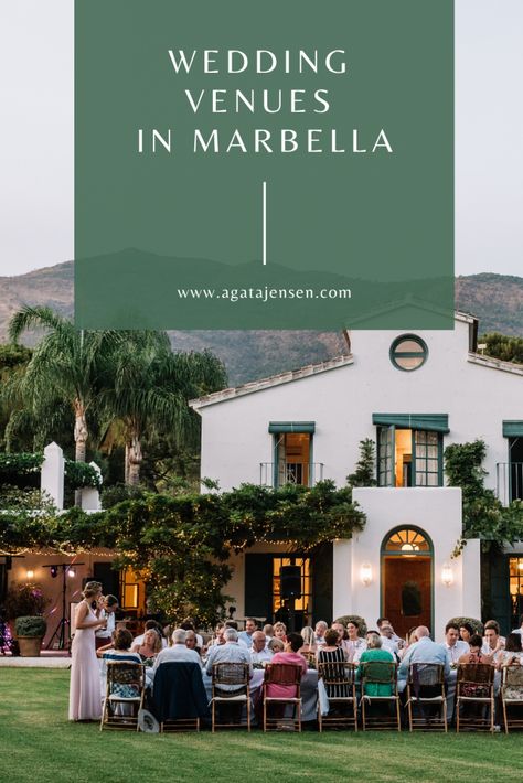 Marbella Wedding Venues, International Elopement, Spain Wedding Venues, Marbella Wedding, Hotel Marbella, Marbella Club, Costa Del Sol Spain, Smallest Wedding Venue, Sea Wedding