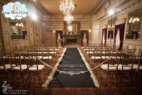 A quality aisle runner makes a statement! www.starrynightdesignstudio.com www.starrynightdesign.etsy.com Black Aisle Runner, Personalized Wedding Aisle Runner, Burlap Aisle Runner, Personalized Aisle Runner, Wedding Aisle Runner, Castle Weddings, Nyc Wedding Venues, Aisle Runners, Aisle Runner Wedding