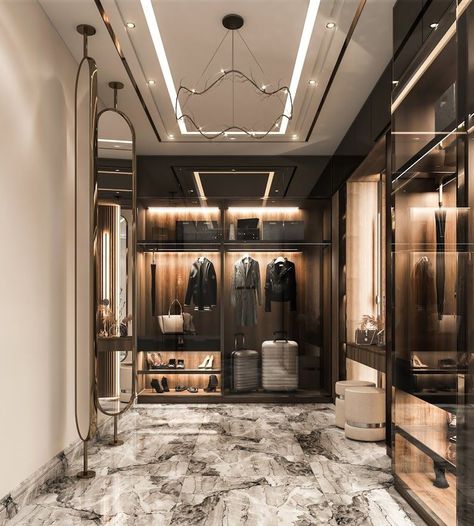 Walkin Closets Design, Modern Closet Designs, Dream Dressing Room, Small Dressing Rooms, Dream Closet Design, Walk In Closet Design, Luxury Closets Design, Modern Closet, Bedroom Closet Design