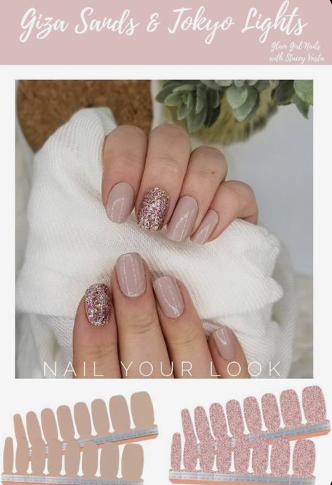 Neutral Mixed Mani, Neutral Manicure, Colorstreet Combos, Nail Combos, Classic Nail, Nail Color Combos, Mixed Mani, Classic Nails, Street Nails