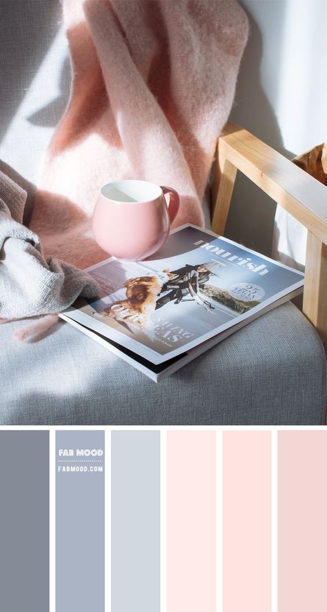 Pale Blue And Pink Bedroom, Denim And Pink Color Palette, Powder Blue Colour Palette, Pink Blue Colour Palette, Blue And Blush Color Palette, Pink And Blue Colour Palette, Pink Blue Grey Colour Palettes, Grey Blue Color Palette, Blue And Pink Color Scheme