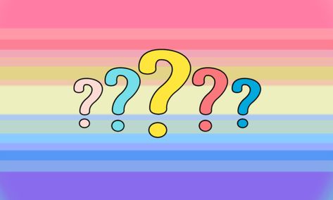 A xenogender related to questioning your gender identity (dont ask). When you feel so confused about your gender that it turns into a gender itself Questioning Flag Lgbtq, Questioning Flag, Gender Memes, Non Gender, So Confused, Gender Flags, Gender Identity, Pride Flags, How Are You Feeling