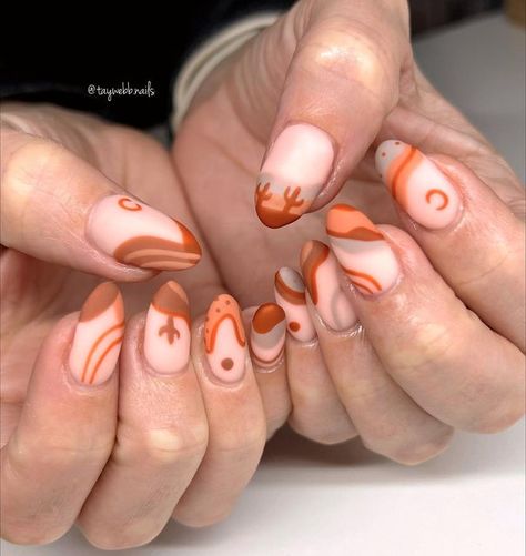 Country Nail Designs, Desert Nails, Fall Nails Inspiration, Country Acrylic Nails, Fall Nails Acrylic, Cowboy Nails, Western Nails, Country Nails, Autumn Nail