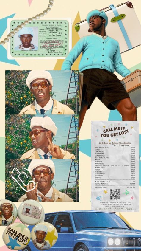 Call me if you get lost #tylerthecreator #music #callmeifyougetlost Call Me If You Get Lost Outfit, Get Lost Aesthetic, Call Me If You Get Lost Aesthetic, Tyler The Creator Collage, Concert Fit, Steve Lacy, Concert Fits, Love My Boyfriend, Creative Mind